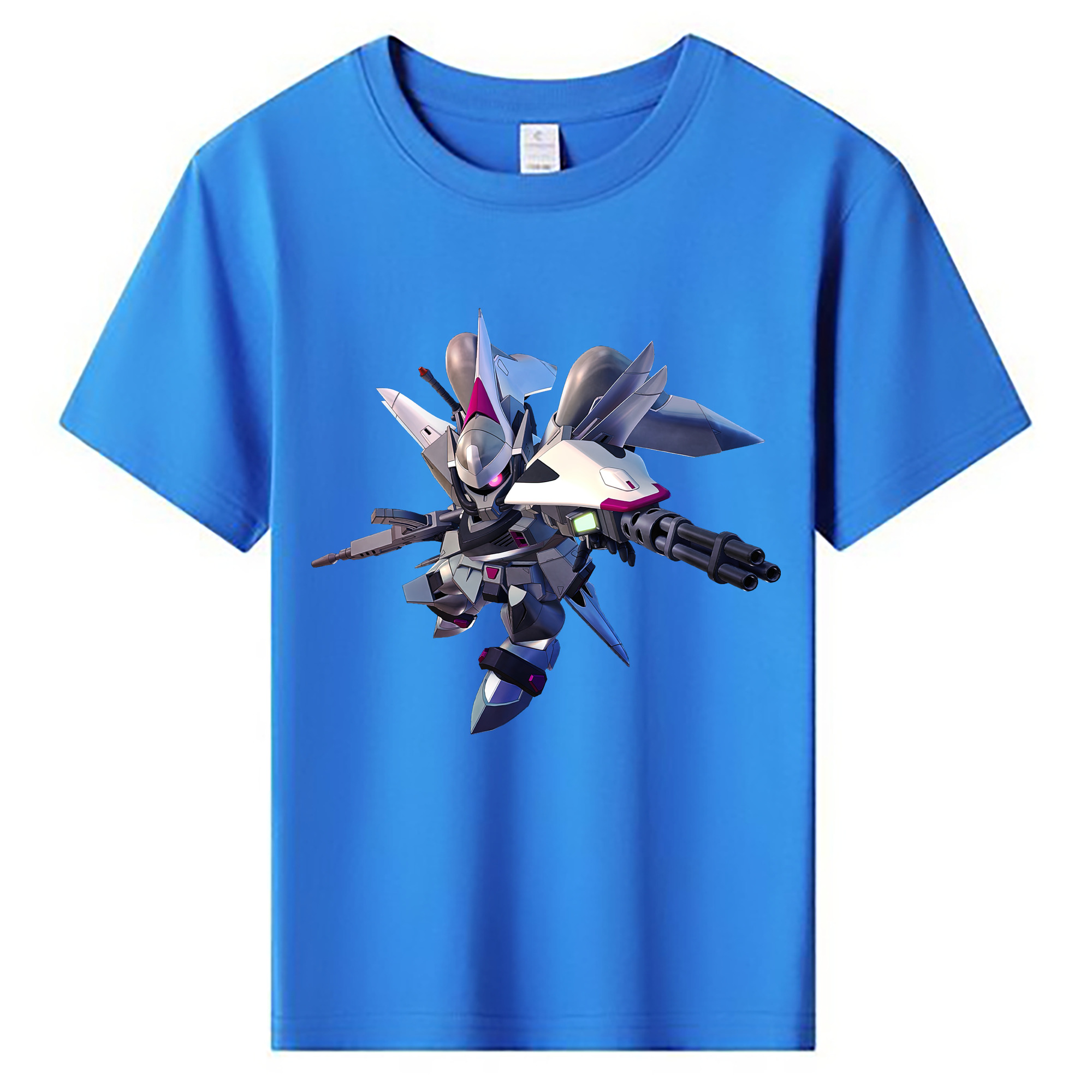 （画像用） 機動戦士ガンダム Mobile Suit Gundam 綿100％キッズTシャツ（フロントプリント）